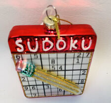 Sudoku Christmas Ornament. New picture