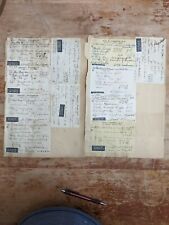 Vintage Prescription Scrapbook Pages. 1920's Morphine, Codeine. Mounted On Pages picture