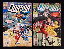 QUASAR 17 & 58 - Marvel 1990 - appearances of The Flash in the Marvel Universe picture