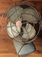 Vintage General Electric Fan Cat# FM10S63. 11“ X 8“ X 15“ Working -Great Patina picture