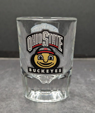 Ohio State University Buckeyes Brutus Buckeye Shot Glass USA Made picture