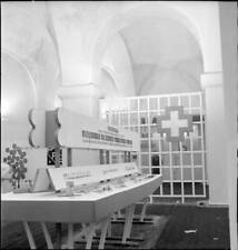 Pharmaceutical industry in the Swiss Pavilion at the Vienna Trade - Old Photo picture