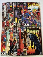 Cat Woman, Batman, Superman Logo Variant DC Comics Lot Of 14 DC Universe Comics picture