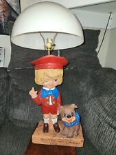 Vintage Buster Brown And Tige Table Lamp picture