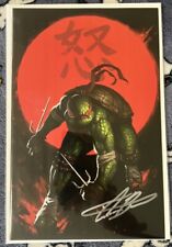 TMNT #1 NYCC Raphael Virgin Variant Signed By Aaron Bartling picture