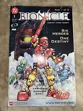 Lego DC Bionicle Issue 1 Of 3 Comic 2001 Rare June 2001, Six Heroes One Destiny picture