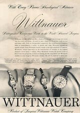 1957 Wittnauer Watch COmpany - Vintage Advertisement Print Ad J481 picture