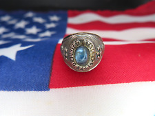 Vintage USAF - United States Air Force Sterling Mini Class Ring Charm Pendant picture