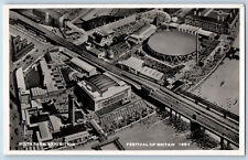 London Postcard South Bank Exhibition Festival of Britain 1951 RPPC Photo picture