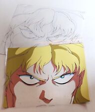 Orig Japanese Anime Cel + Genga Blonde MALE UNKNOWN SHOW #44a RAY ROHR Artifact picture