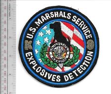 US Marshals Service K-9 Explosives Detection Agent and Canine Team Vel hooks Cro picture