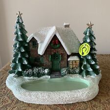 Tiny Treasures Christmas Mini LED Brick Cottage Pond- Ashland - Winter Village picture