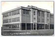 1911 Central High School Exterior Building Bemidji Minnesota MN Vintage Postcard picture