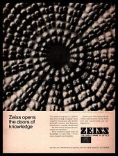 1968 Carl Zeiss Optic Lenses West Germany Photomicrograph Of A Diatom Print Ad picture