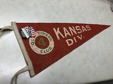 Vintage Union Pacific Old Timers Club - Kansas Division Felt Pennant - 23