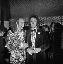 Richard O'Brien with Tim Curry his 'The Rocky Horror Show' OLD PHOTO picture