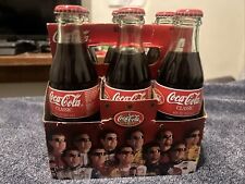 coca cola collectibles bottles 6 Pack 2001 8 OZ picture