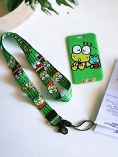 Super Cute, Fun, Kawaii Keroppi Lanyard, with ID / Bank Card / Badge Holder picture