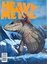 Heavy Metal (Magazine) #8 Nov 1977 Corben  Moebius H Ellison & More Vf+/Nm picture