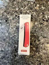 Supreme/Boker Glow-In-The-Dark Keychain Knife - Red picture