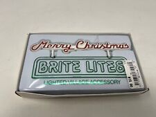 Department 56 Brite Lites Lighted Village Accessory Merry Christmas Sign picture