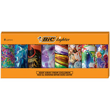 BIC Special Edition Blown Glass Series Lighters, Set of 8 Lighters picture