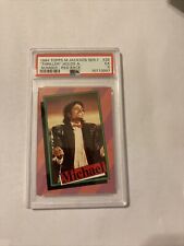 1984 Topps Michael Jackson series 1 “Thriller “  holds a number.. #26 PSA 5 picture