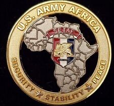 Army Africa SETAF Command Generals Award Challenge Coin USAFRICOM picture