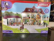 Brand New SCHLEICH HORSE CLUB 42551 LAKESIDE COUNTRY HOUSE & STABLE 192 Pieces picture