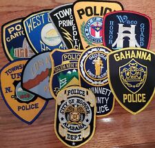 11Pc Law Enforcement/Police/Honor Guard Patch Mixed Lot B picture