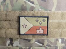 CAJUN FLAG Subdued Multicam  Louisiana Tactical hook Military Morale Patch picture