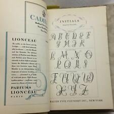 Vintage Printing Futura TYPE BOOK Type Specimen Typography Fonts Catalog picture