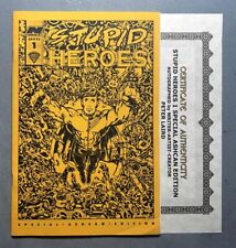 1993 STUPID HEROES 1 SPECIAL ASHCAN EDITION (NM+) AUTOGRAPHED by PETER LAIRD* picture