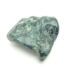 Vonsen Blue Jade Pebble Tumble Nephrite Petaluma California Gem Stone #10 picture