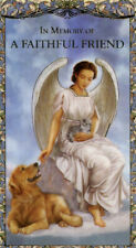 Pet Memorial Prayer N - Laminated Holy Cards 25 CARDS picture