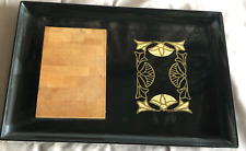 Couroc Cheese  Inlaid Wood Deco Design /Attached Wood Cheese Board 15