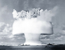 1946 Baker Day Atomic Bomb Test, Bikini Atoll Old Photo 8.5