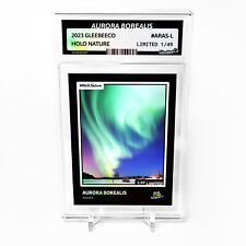 AURORA BOREALIS Alaska Card 2023 GleeBeeCo Holo Nature *Slab* #ARAS-L Only /49 picture