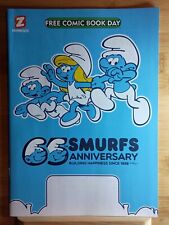 UNSTAMPED 2023 FCBD Smurfs 65th Anniversary Promotional Giveaway   picture