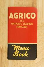 Vintage Advertising Paper Farming Fertilizer AGRICO Memo Book 1954 Calendar picture