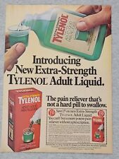 1978 Magazine Advertisement Page Tylenol Adult Liquid Coupon Vintage Print Ad picture