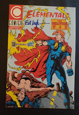 Elementals Vol. 2 #11 Comico 1990 Autographed by Artist Bill Willingham picture