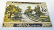Vtg Early 20th Century Womans World Magazine Advertising Postcard Lovers Lane picture