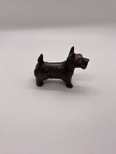Cast Metal Standing Scottie Dog Figurine -  Vintage picture