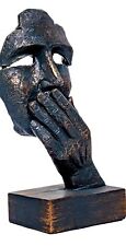 Human Face Hand On Face Handmade Decorative Figurine For Home Decor Gift Item picture