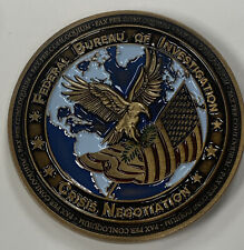 FBI Philadelphia Division Crisis Negotiation Negotiator Challenge Coin Bronze picture