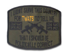 Politically Correct - UK Veteran - 4 1/4” X 3 1/2