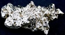 113.5 Gram 4 Ounce 2 2/3 x 1 3/5 x 4/5 Inch Casted Silver Nugget EBS1373D/102223 picture