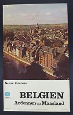 Vintage 1967 Travel Poster Belgium Belgien Ardennen und Maasland 14.5 x 23.5