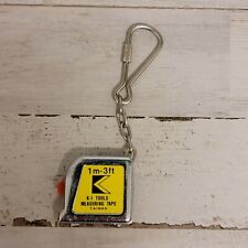 Vintage K-1 Tools MT-40 Measuring Tape Keychain 1m/3ft picture